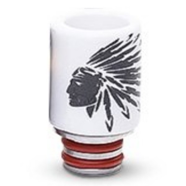 Drip Tip 510 Ceramic Inox Indian - Χονδρική
